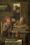 School of Adriaen Brower. Musicerend gezelschap, Rijksmuseum Amsterdam
